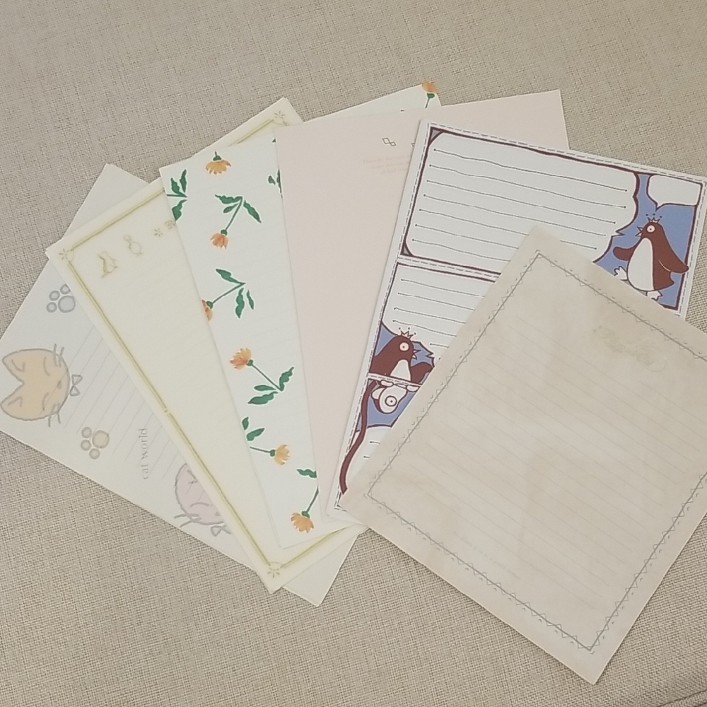 Cute Letter Sets from Japan